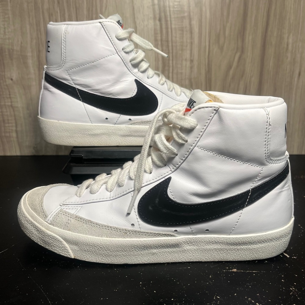 Nike Blazer Mid 77 Shoes Womens Size 8.5 White Basketball Sneakers CZ1055-100